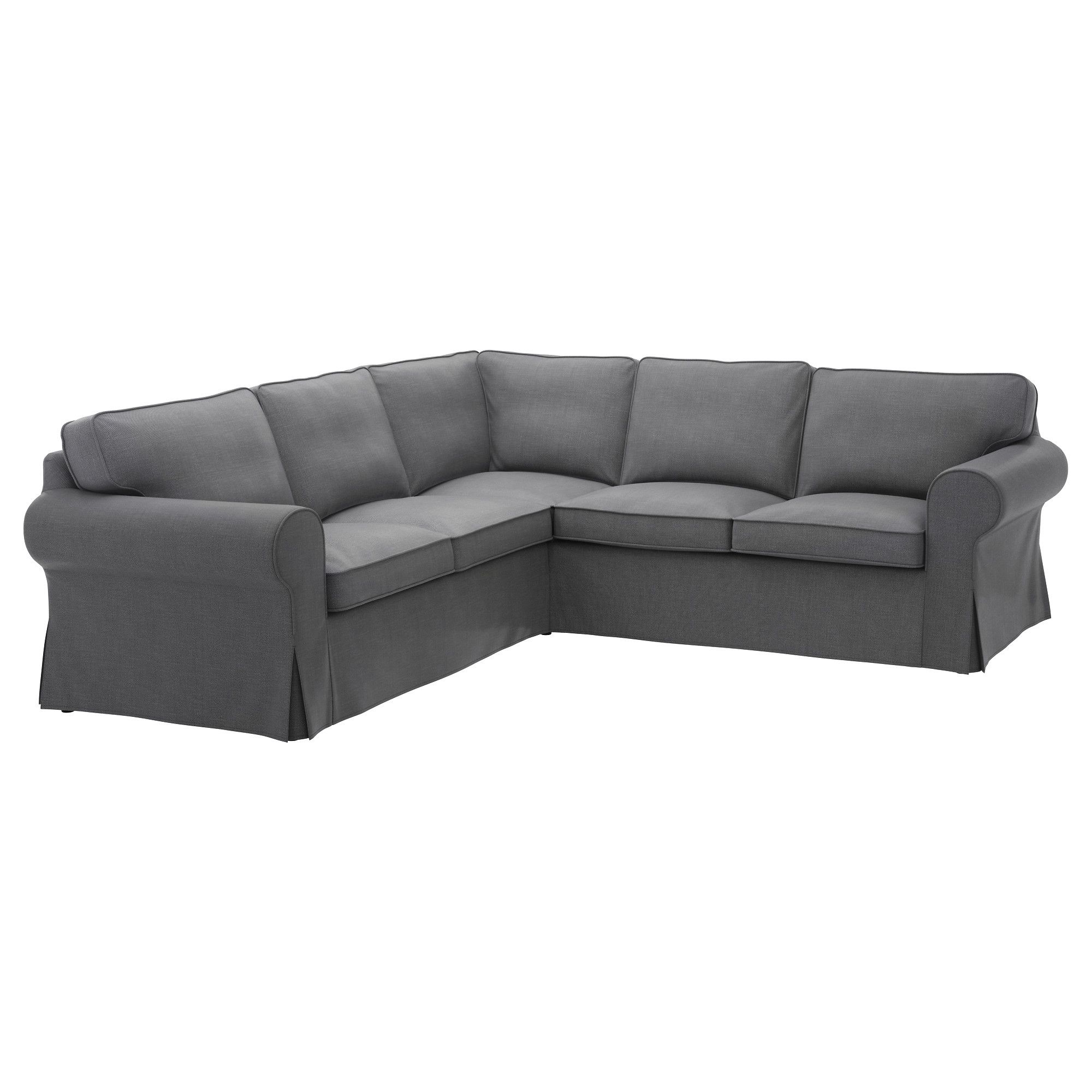 Ektorp Sectional, 4 Seat Corner – Nordvalla Dark Gray – Ikea For Sectional Sofas At Ikea (Photo 1 of 10)