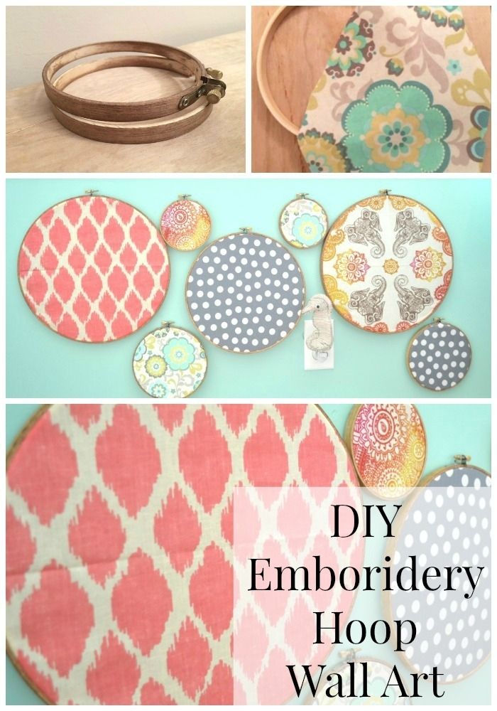 Embroidery Hoop Wall Art – I Am A Homemaker In Fabric Hoop Wall Art (View 7 of 15)