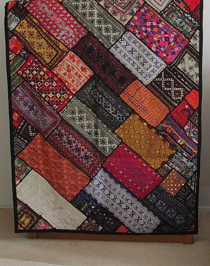 Fair Trade Kuchi Tapestry Wall Hanging. $99. (View 1 of 15)