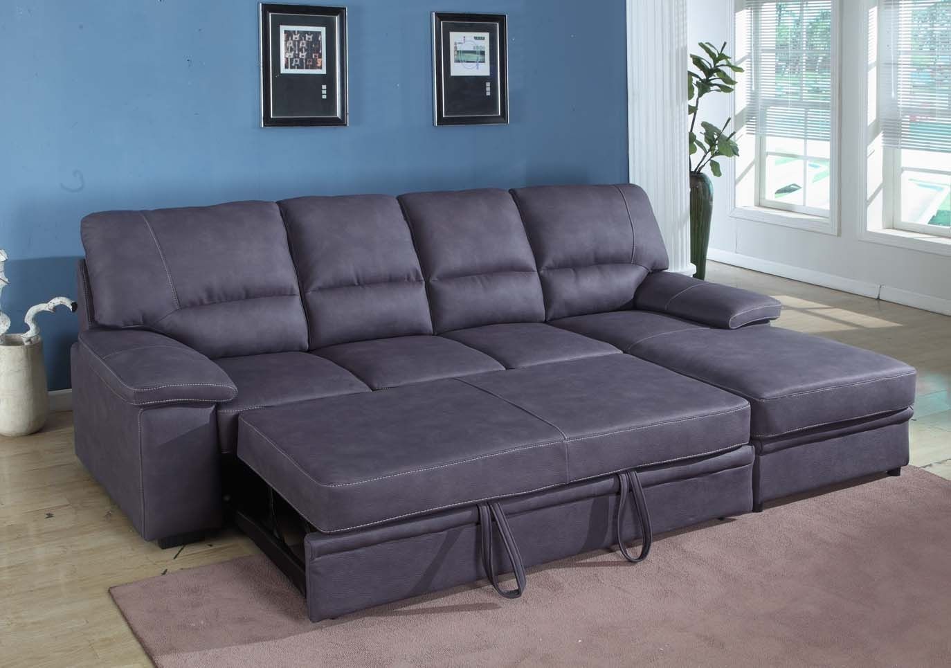Featured Photo of 10 The Best Adjustable Sectional Sofas with Queen Bed
