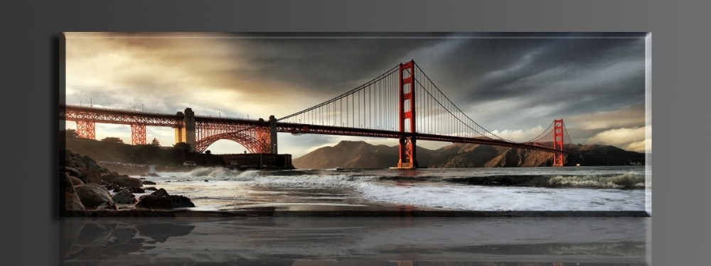 Featured Photo of 2024 Best of Golden Gate Bridge Canvas Wall Art