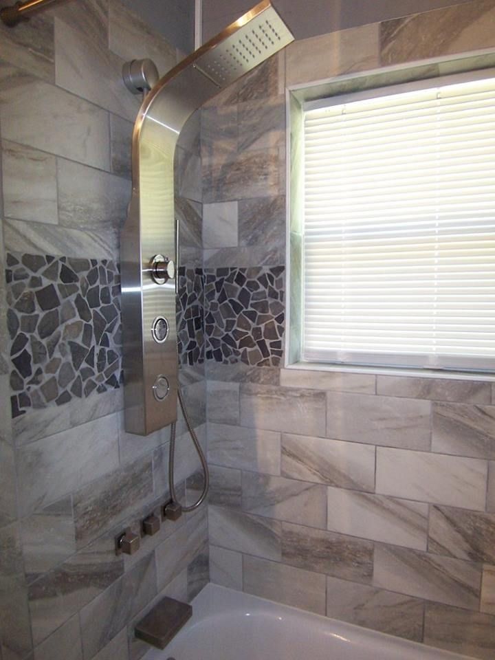 Grey Mosaic Tile | Grey Mosaic Tiles, Stone Mosaic Tile And Mosaics Pertaining To Wall Accents For Bathrooms (View 13 of 15)