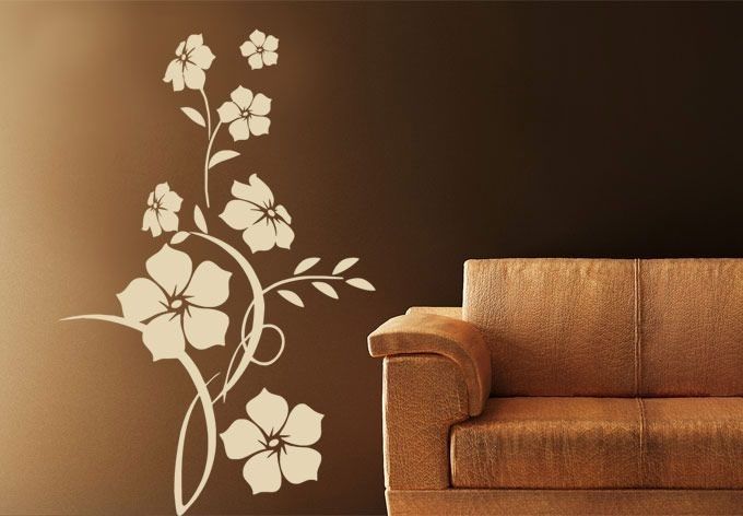 High Resolution Floral Wall Decor | Wall Decor | Pinterest Within Flowers Wall Accents (View 2 of 15)
