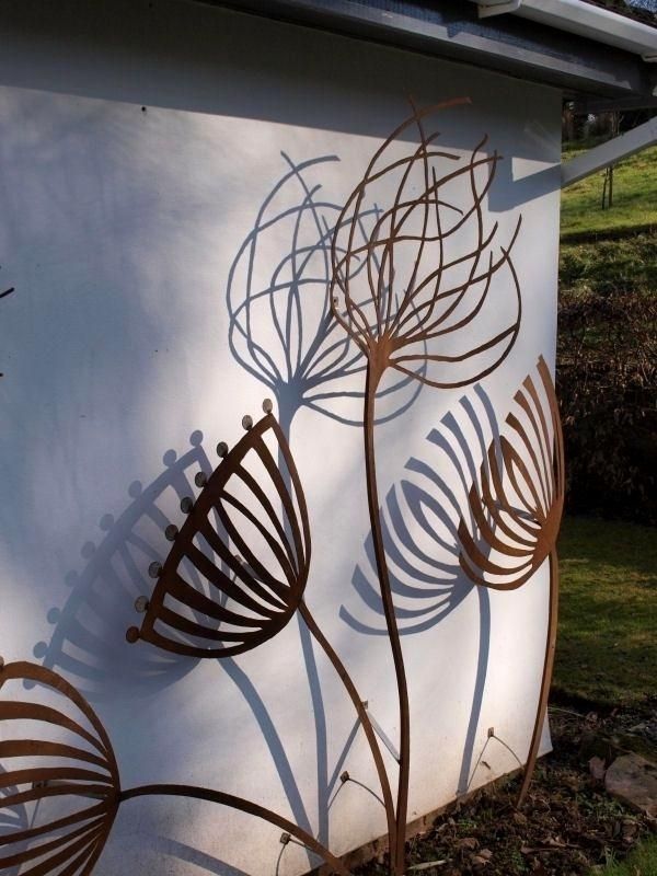 Incredible Metal Wall Sculpture Ideas Ideas About Metal Wall Within Abstract Outdoor Metal Wall Art (View 12 of 15)