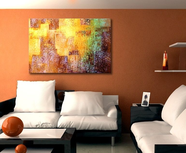 Kingdom Within" Abstract Art On Canvasjaison Cianelli | Art In Pertaining To New Zealand Canvas Wall Art (View 13 of 15)