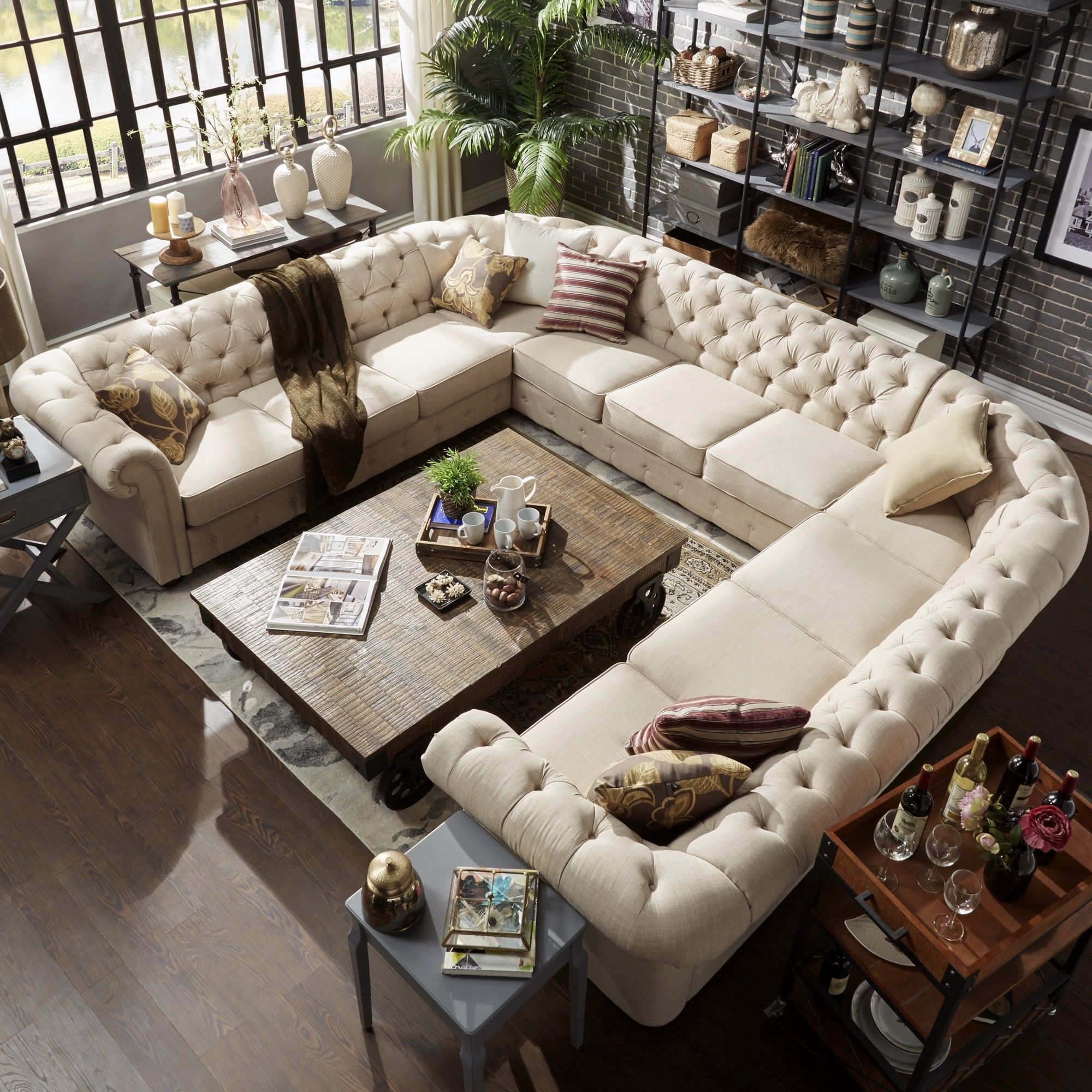 Featured Photo of 10 The Best U Shaped Sectionals