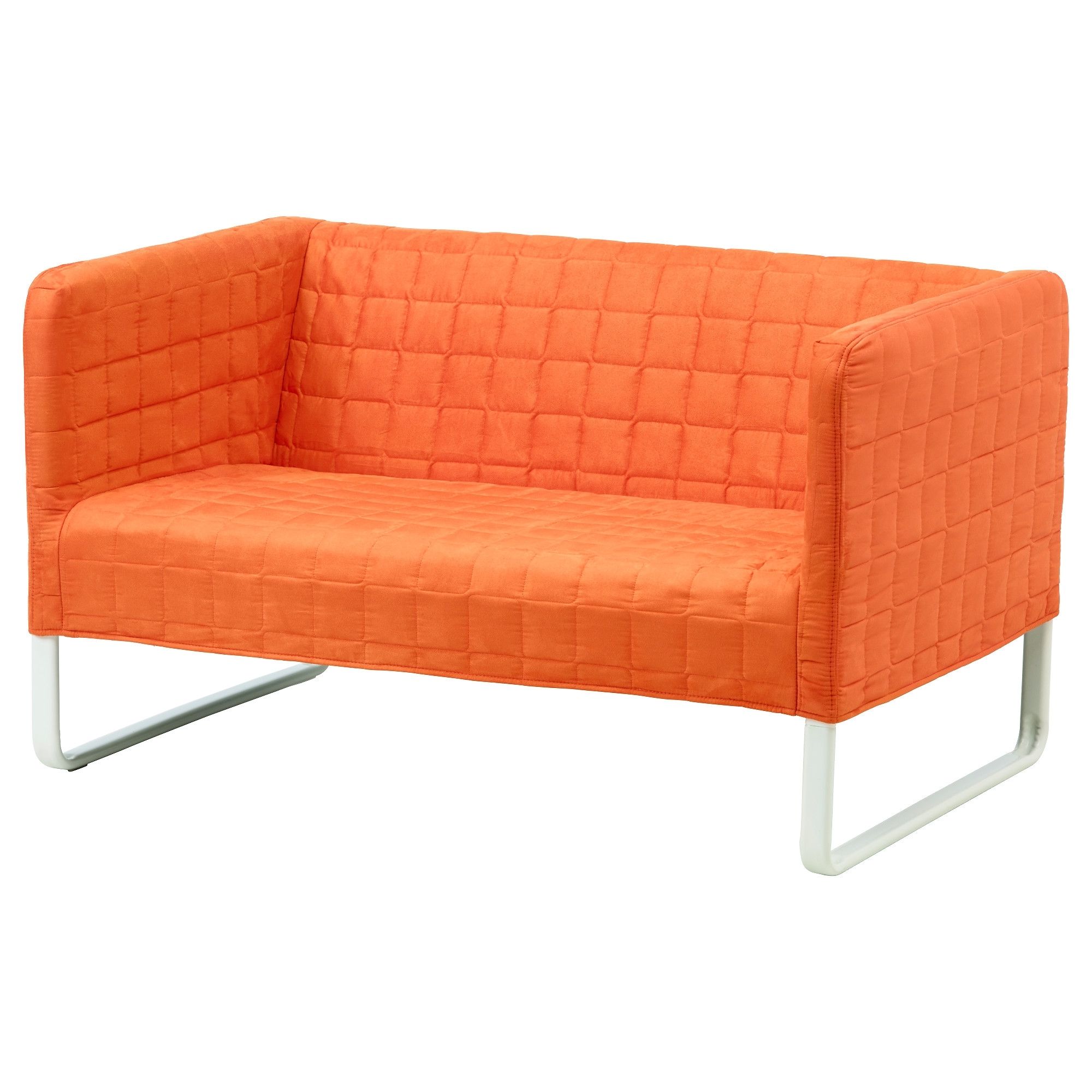 Knopparp 2 Seat Sofa – Orange – Ikea Within Ikea Small Sofas (Photo 1 of 10)