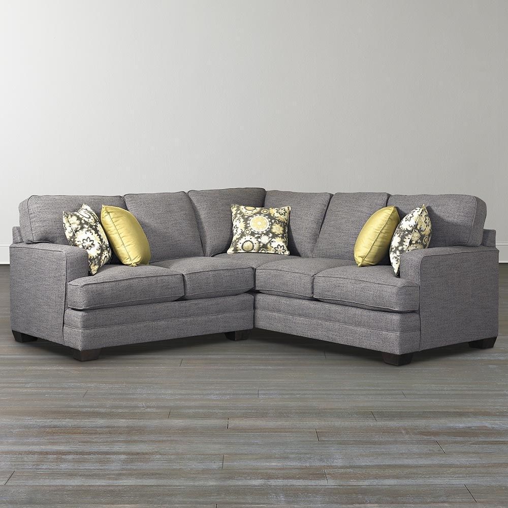 L Shaped Sectional Sofa Custom Bassett Furniture 1 – Quantiply (View 9 of 10)