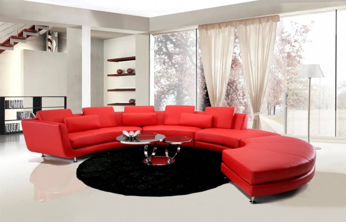 Luxury Italian Top Grain Leather Sectional Sofa Sterling Heights With Michigan Sectional Sofas (View 9 of 10)