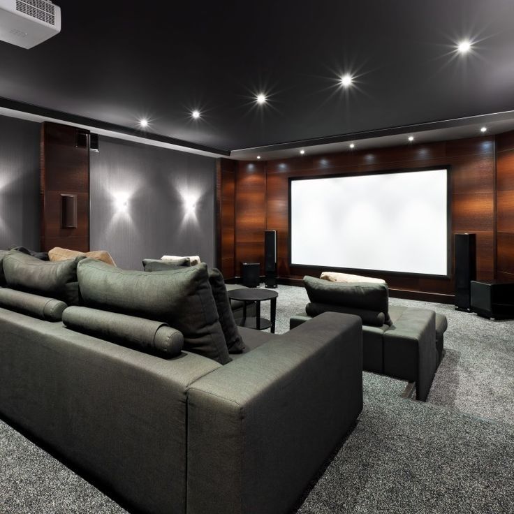 Media Room Decor Ideas At Best Home Design 2018 Tips Intended For Wall Accents For Media Room (Photo 6 of 15)