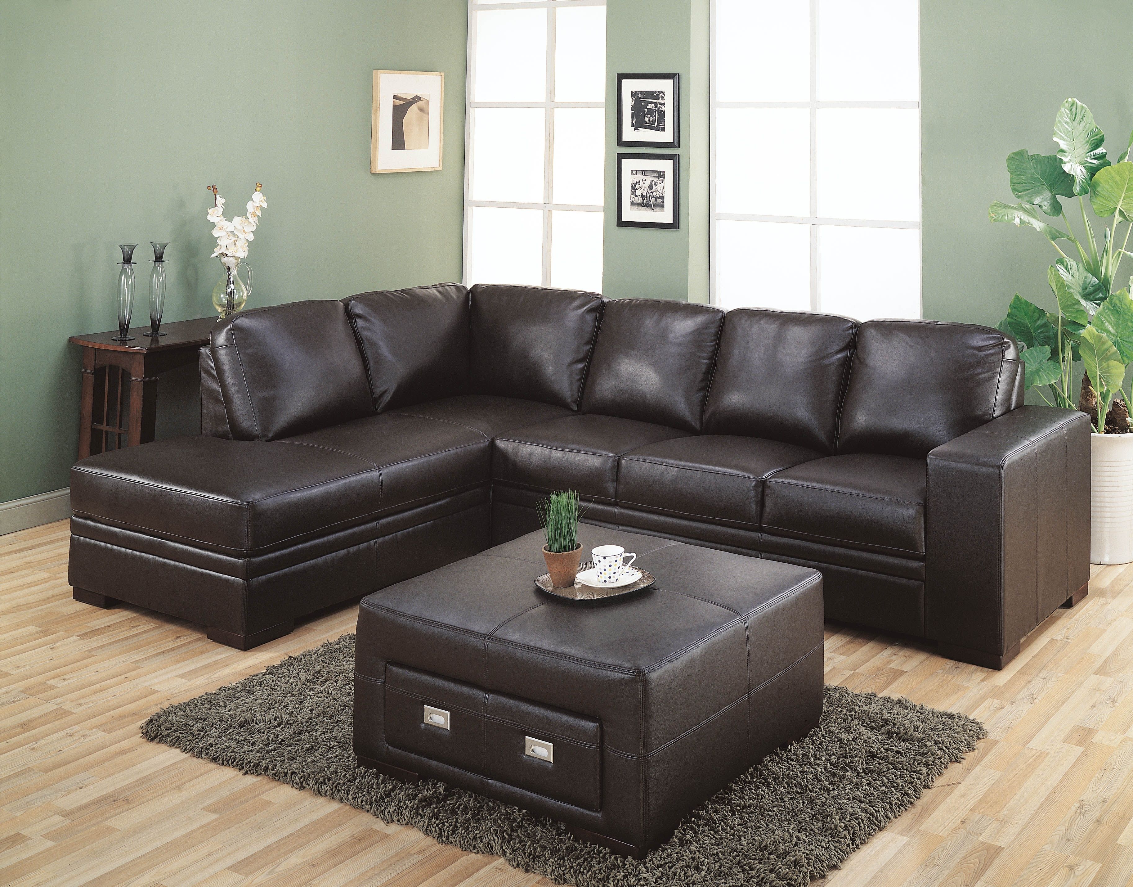 Modern Concept Chocolate Brown Sectional Sofa With Monarch Chocolate Intended For Chocolate Brown Sectional Sofas (View 10 of 10)