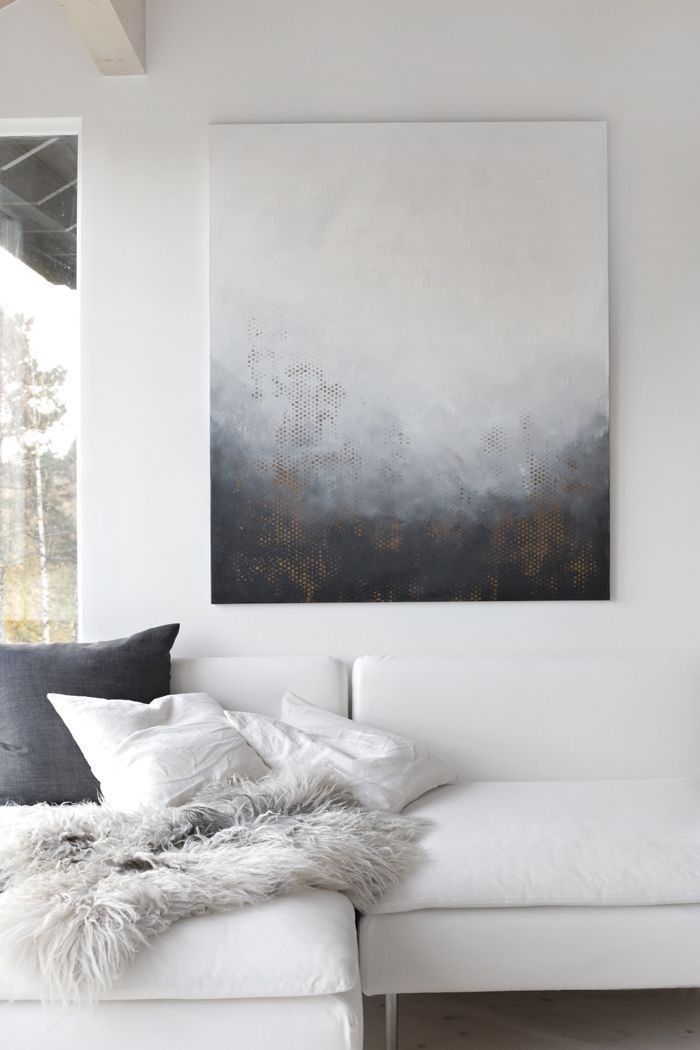 Featured Photo of 15 Ideas of Grey and White Wall Accents