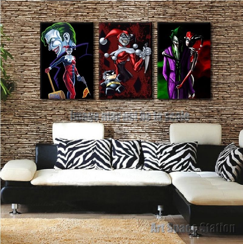 Pinlouiza Krokatsis On Home Ideas | Pinterest Within Joker Canvas Wall Art (Photo 15 of 15)