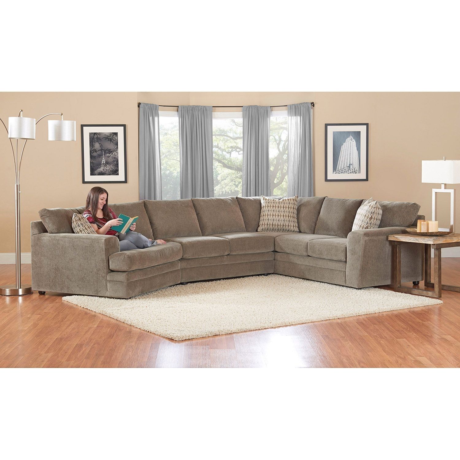 Prestige Ashburn Sectional Sofa – Sam's Club Gray Couch | Home With Regard To Sectional Sofas At Sam's Club (View 1 of 10)