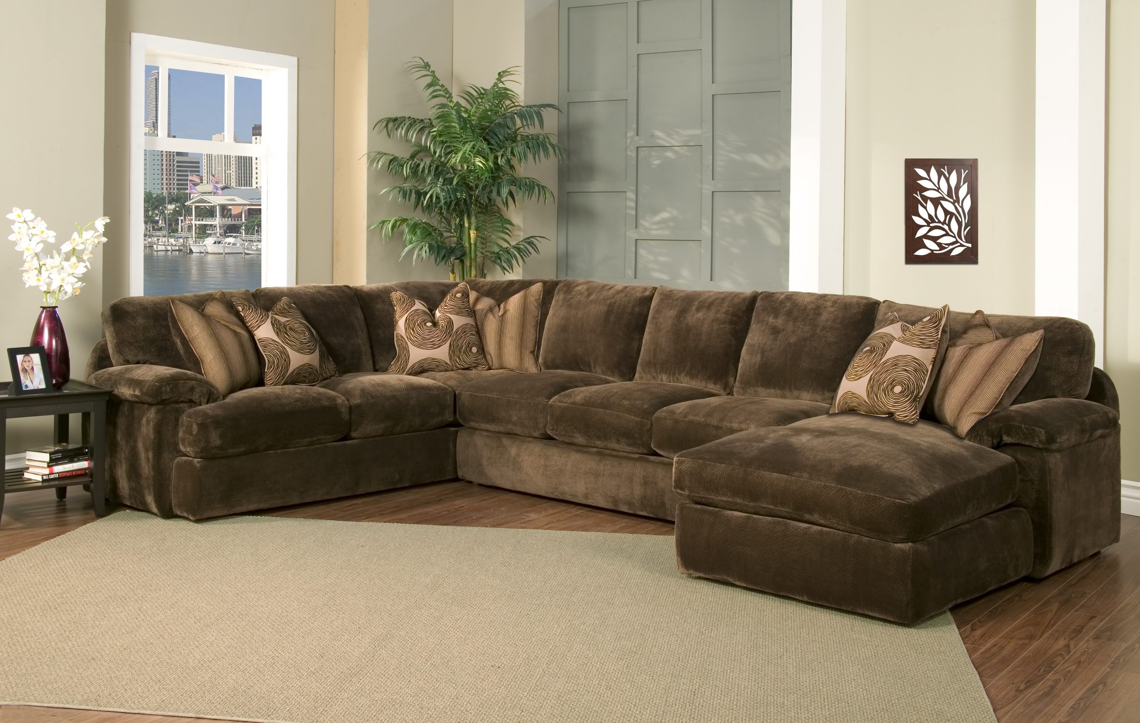 Sectional Sofa Design: Down Sectional Sofa Blend Wrapped Goose With Regard To Goose Down Sectional Sofas (Photo 1 of 10)