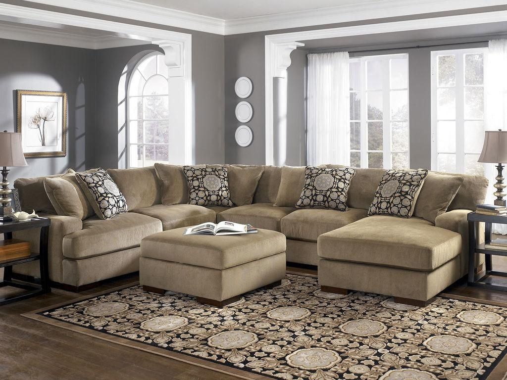 Sectional Sofa With Oversized Ottoman : Pavillion Home Designs Regarding Sectional Sofas With Oversized Ottoman (Photo 6231 of 7825)