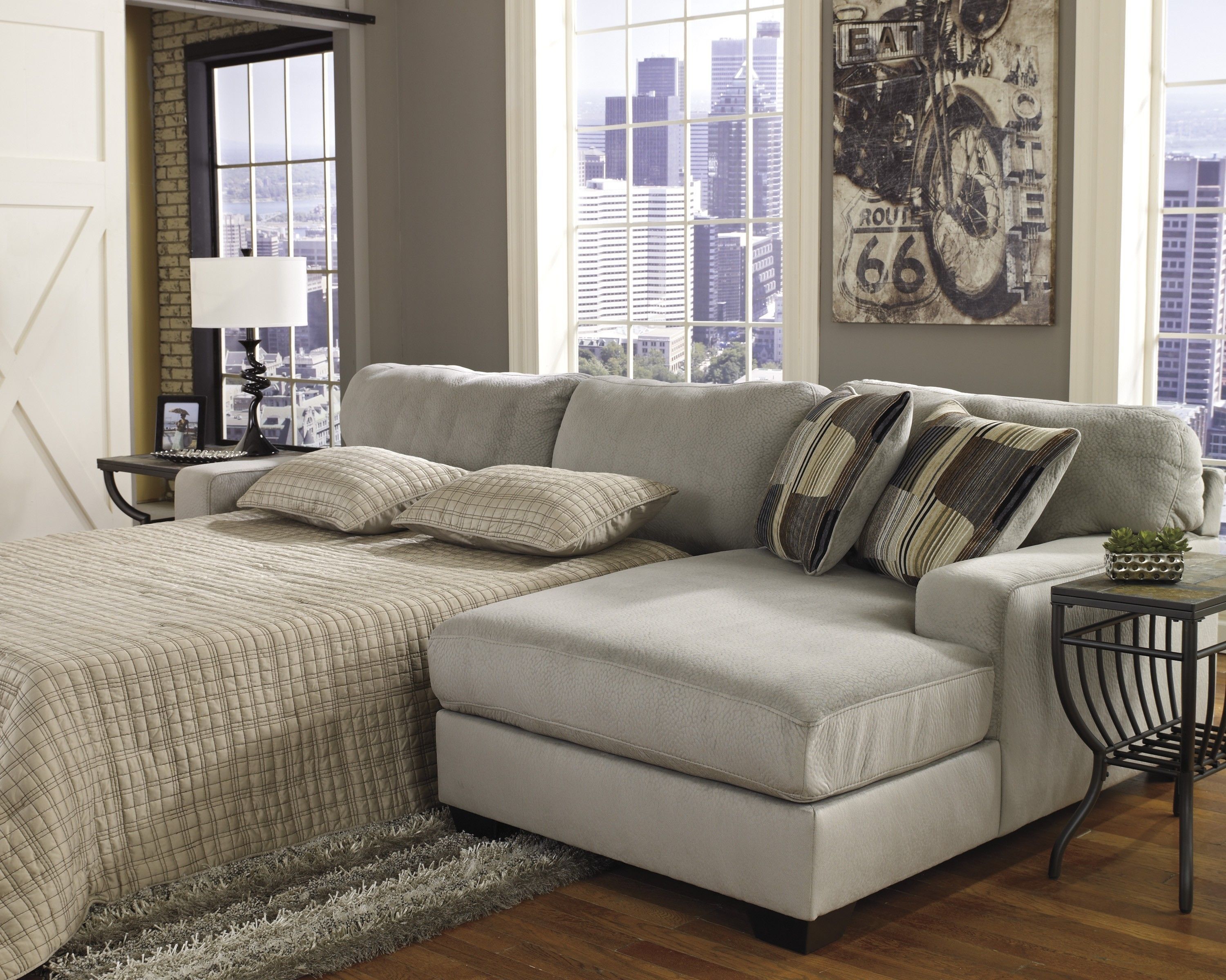 Sectional Sofa With Queen Size Sleeper | Http://tmidb Within Sectional Sofas With Queen Size Sleeper (Photo 2 of 10)