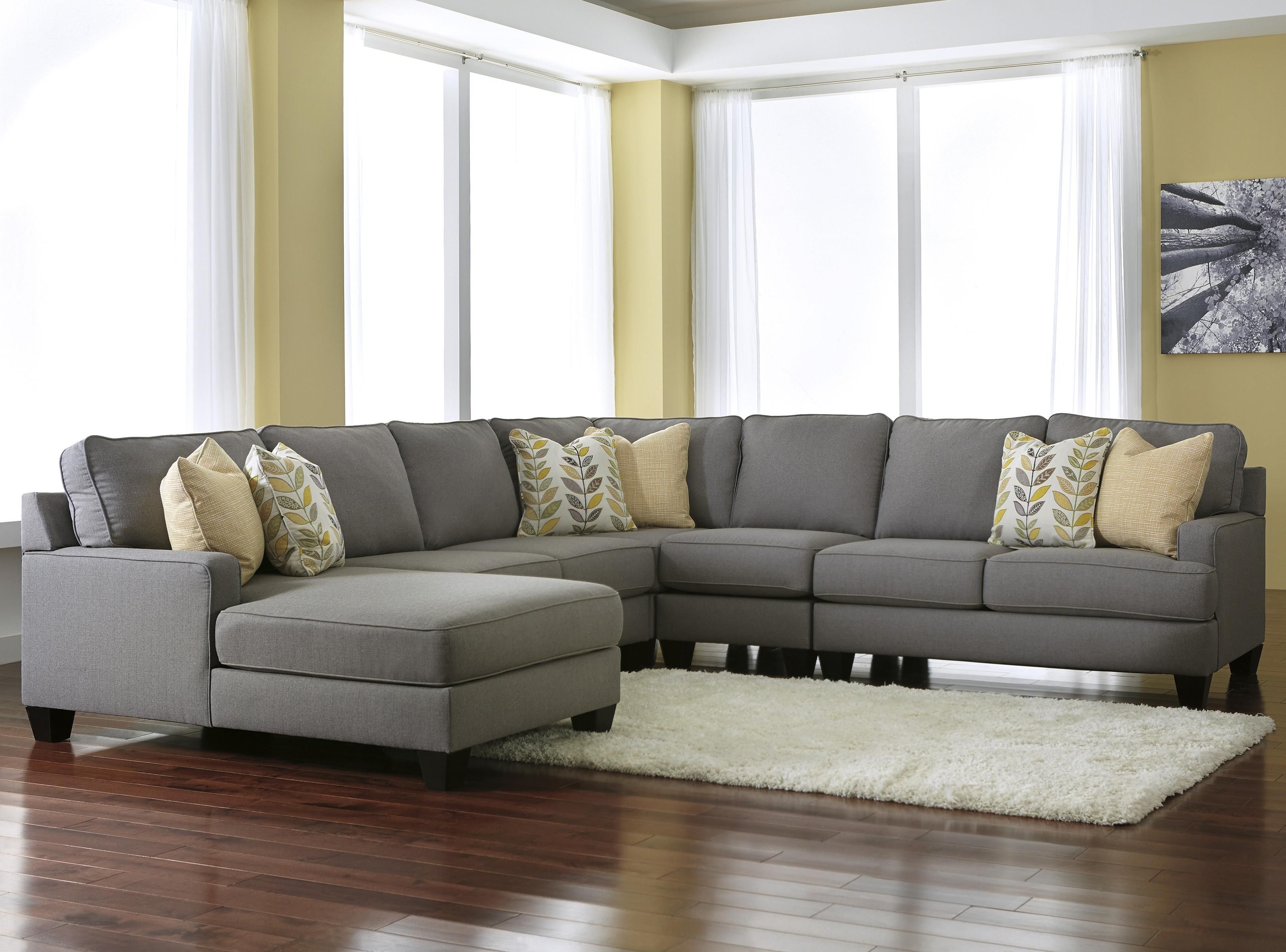 Signature Designashley Chamberly – Alloy Modern 5 Piece For Kansas City Mo Sectional Sofas (View 7 of 10)