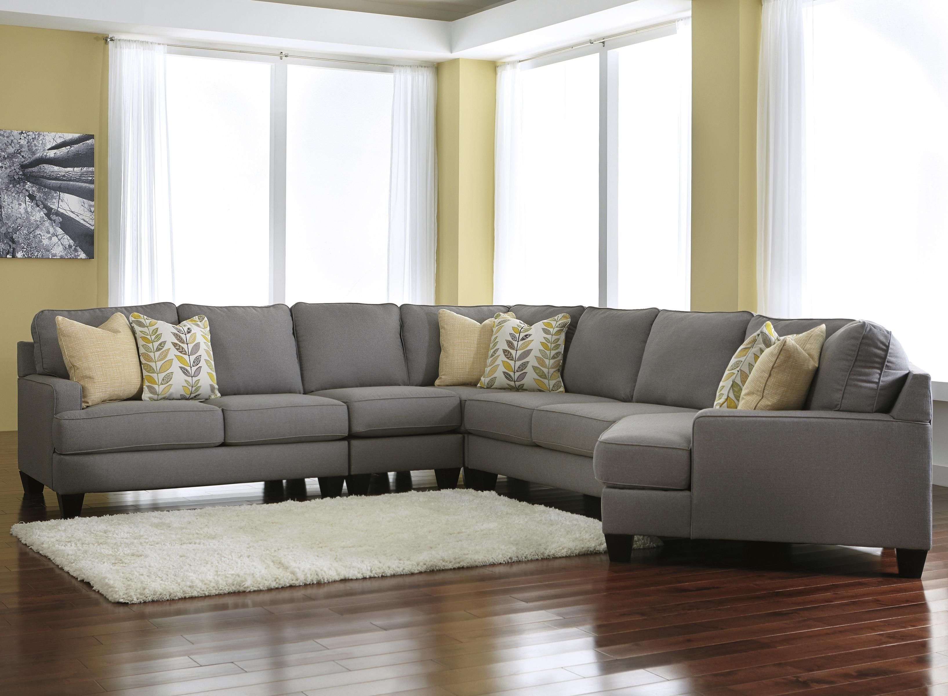 Signature Designashley Chamberly – Alloy Modern 5 Piece Within Kansas City Mo Sectional Sofas (View 8 of 10)