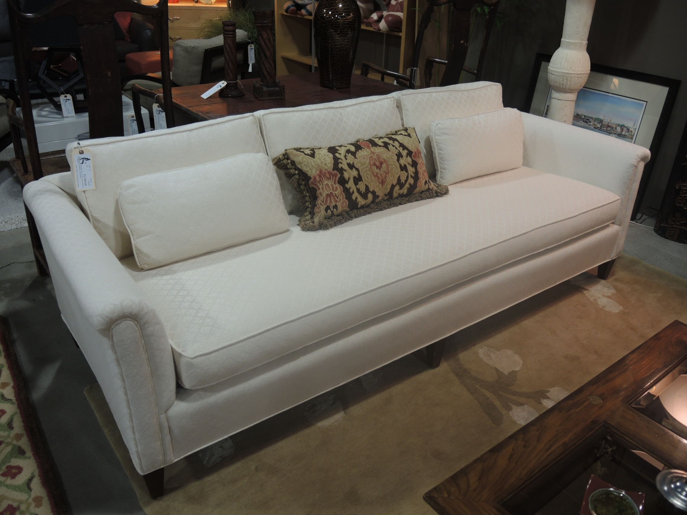Single Seat Cushion Sofa – Ggregorio Within Deep Cushion Sofas (View 2 of 10)