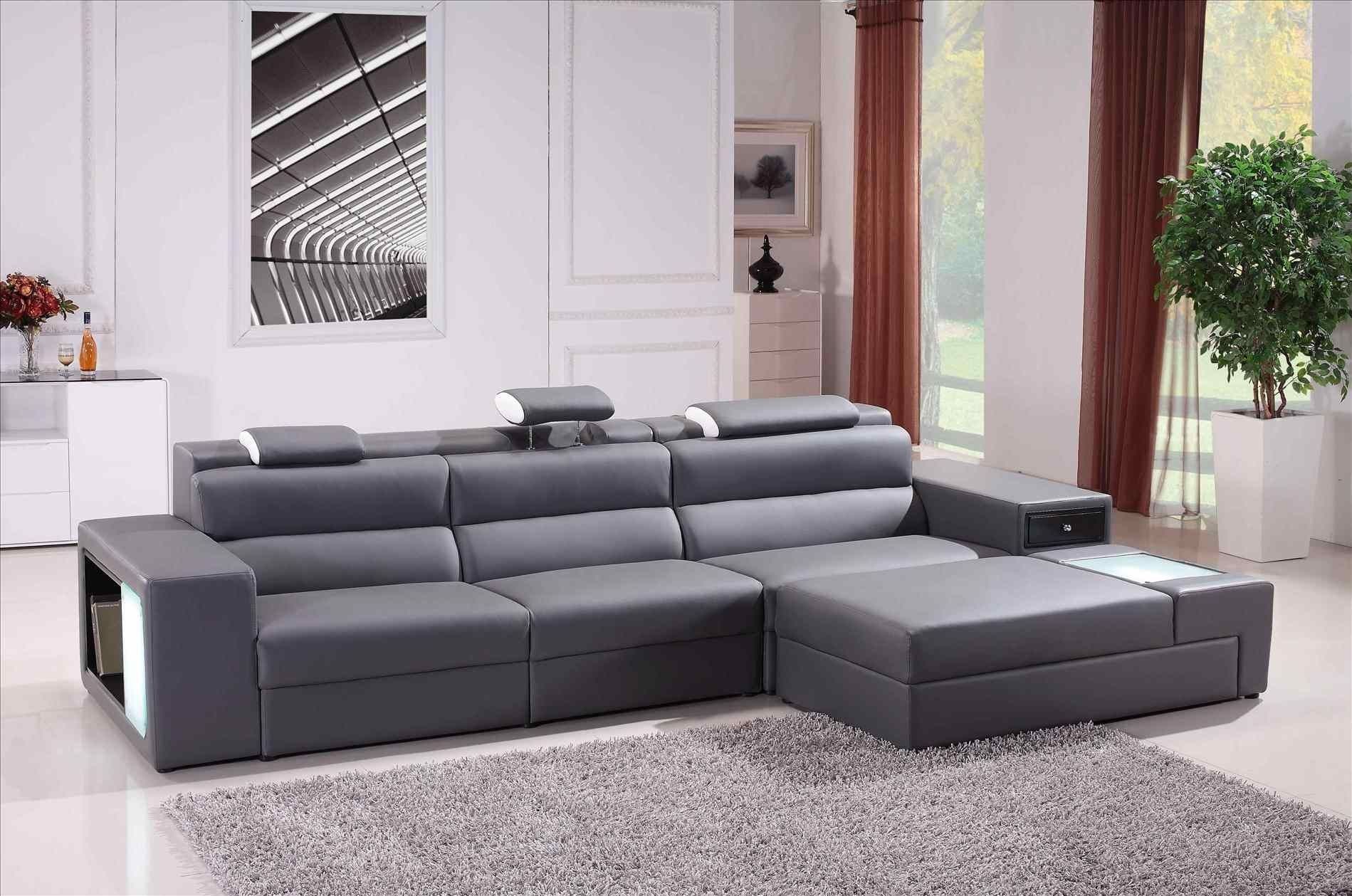 Sofa : Polaris Mini Grey Bonded Polaris Contemporary Sectional Sofas Pertaining To Contemporary Sectional Sofas (View 10 of 10)