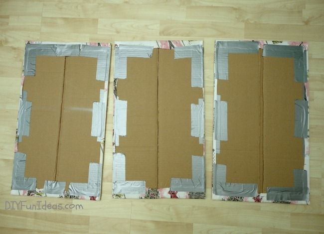 Super Easy Fabric Panel Diy Wall Art On A Budget Do It Yourself Intended For Diy Fabric Covered Wall Art (View 7 of 15)