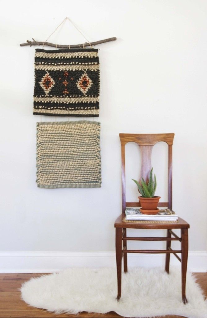 The 10 Easiest Diy Wall Hangings – Hither & Thither Pertaining To Diy Textile Wall Art (View 5 of 15)