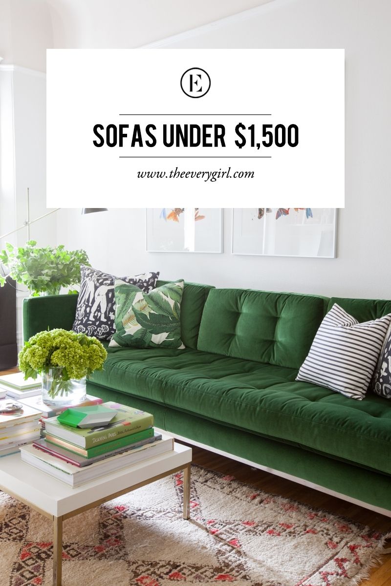 The Best Affordable Sofas For Every Budget | The Everygirl Inside Sectional Sofas Under 1500 (Photo 5 of 10)