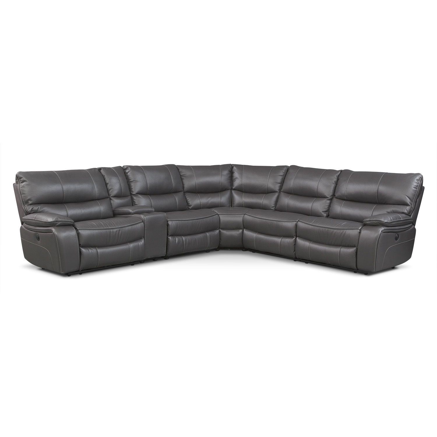 The Orlando Collection – Gray | American Signature Furniture Throughout Orlando Sectional Sofas (View 4 of 10)
