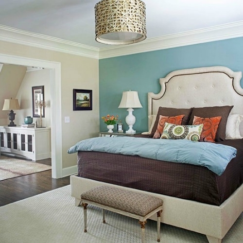 Turquoise Accent Wall | Picking The Perfect Paint, Adore Your For Wall Accents Colors For Bedrooms (Photo 1 of 15)