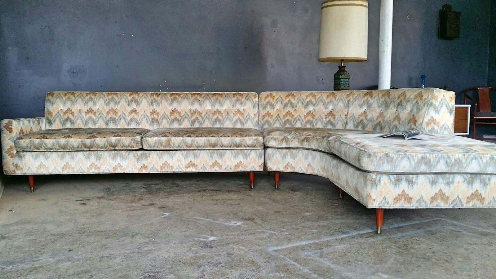 Vintage Ground: Mid Century Sectional Sofa Throughout Vintage Sectional Sofas (View 4 of 10)