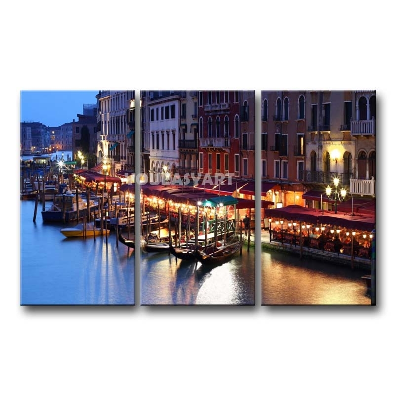 Featured Photo of Top 15 of Canvas Wall Art of Italy