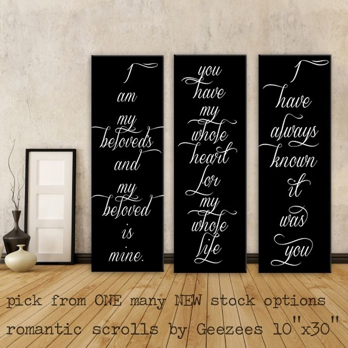 Featured Photo of 15 Best Love Canvas Wall Art