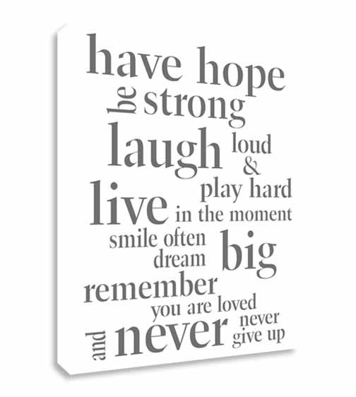 Wall Art Designs: Inspirational Wall Art Inspirational Quotes Inside Inspirational Quote Canvas Wall Art (Photo 1 of 15)