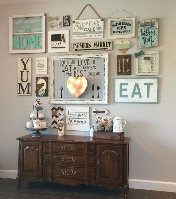 Wall Decor. Creative Wall Decorations For Kitchens: Vintage Wall Throughout Vintage Wall Accents (Photo 7 of 15)