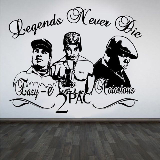 2pac Tupac Eazy E Notorious B.i.g Rappers Hip Hop Legends Diy Wall Regarding Hip Hop Wall Art (Photo 9 of 10)