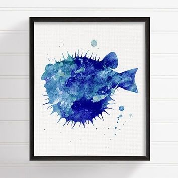 Best Watercolor Paintings Of Fish Products On Wanelo In Fish Painting Wall Art (View 17 of 25)