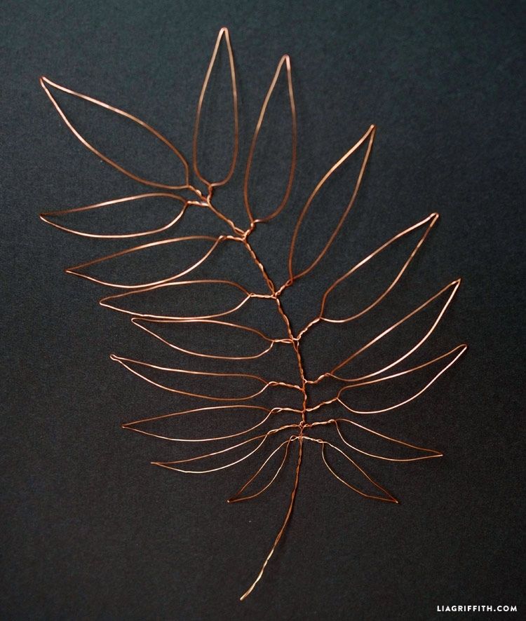 Botanical Copper Wall Art – Lia Griffith Intended For Copper Wall Art (Photo 10 of 10)