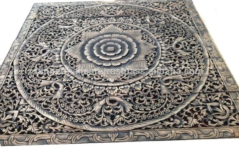 Carved Wood Panels Wall Art – Buy Wood Carving,teak Wood Carving In Carved Wood Wall Art (Photo 3 of 10)