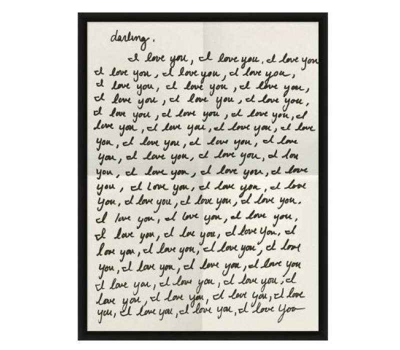 Darling, I Love You  Kate Spade Wall Art – Trousseaux Inside Kate Spade Wall Art (View 6 of 20)