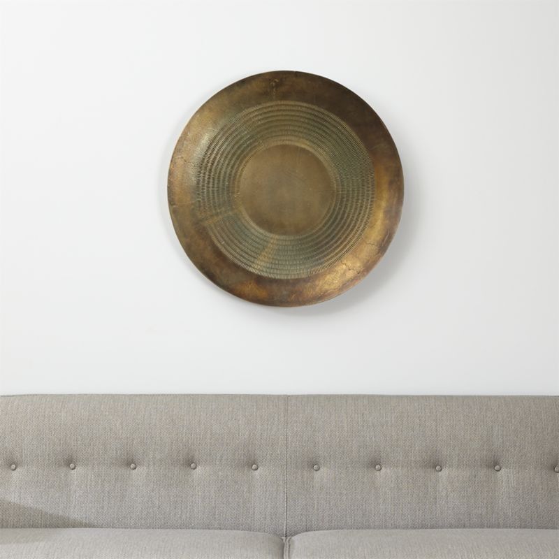 Disc Metal Wall Art Reviews Crate And Barrel Remarkable Decorative With Crate And Barrel Wall Art (View 11 of 25)
