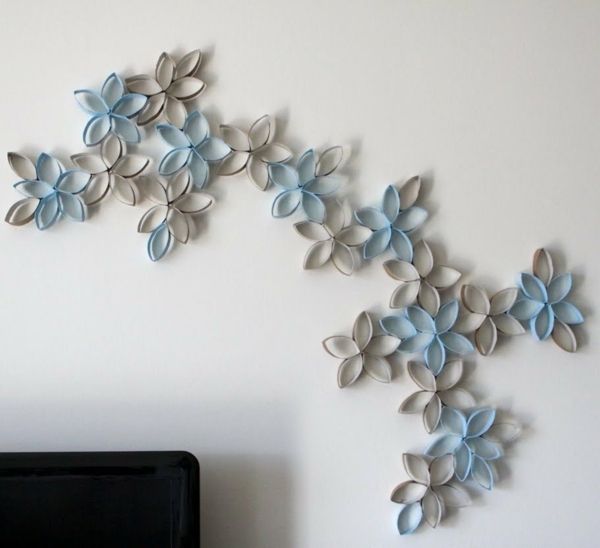 Diy Project Of The Week: Toilet Paper Roll Wall Art – Sosoactive With Toilet Paper Roll Wall Art (Photo 14 of 25)