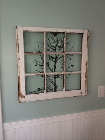 Eleven Things To Do With Old Windows | Nest | Pinterest | Recycled With Regard To Window Frame Wall Art (Photo 1 of 10)