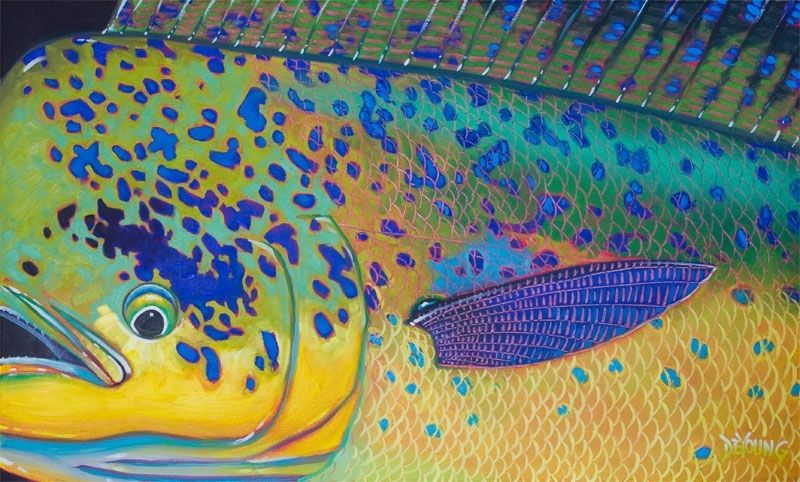 Fish Art, Fish Paintings And Fishing Artfamous Artists Within Fish Painting Wall Art (View 22 of 25)