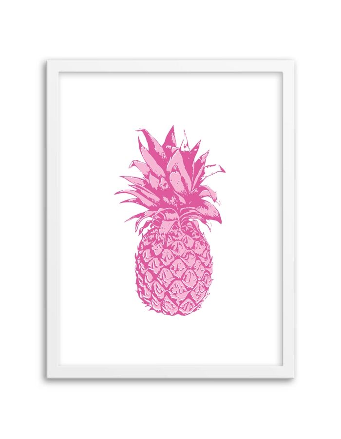 Free Printable Pineapple Wall Art With Pink Wall Art (Photo 24 of 25)