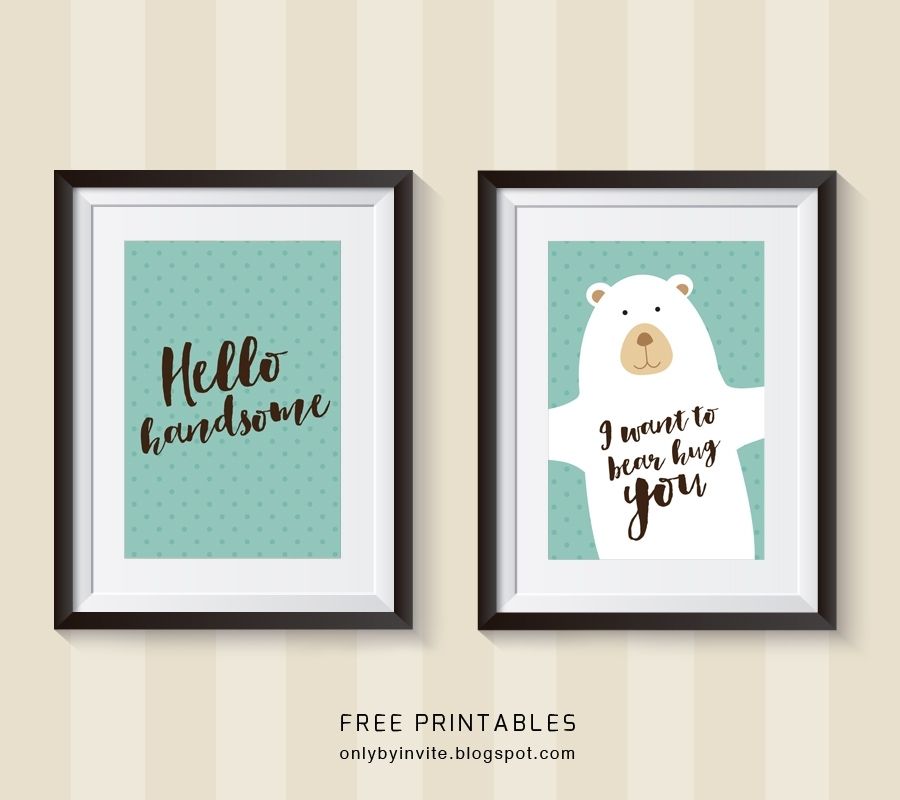 Free Printables For Happy Occasions : Free Printable Wall Art Throughout Free Printable Wall Art Decors (Photo 14 of 20)