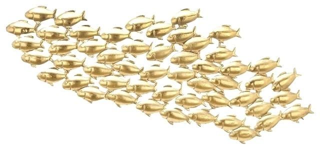 Gold Metal Wall Art – Fashionnorm (View 5 of 10)