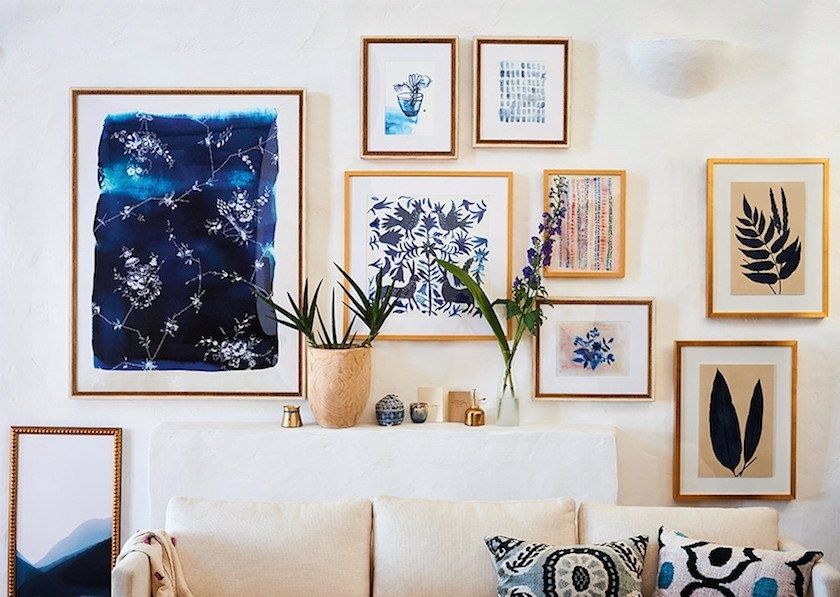 It's Here! The Ultimate Art Gallery Wall Hack (aka: Template Regarding Anthropologie Wall Art (Photo 1 of 20)