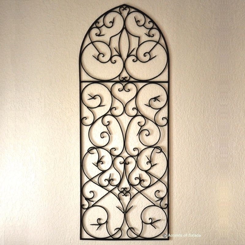 Large Wrought Iron Wall Decor Indoor : Perfect Large Wrought Iron Throughout Iron Wall Art (View 18 of 20)