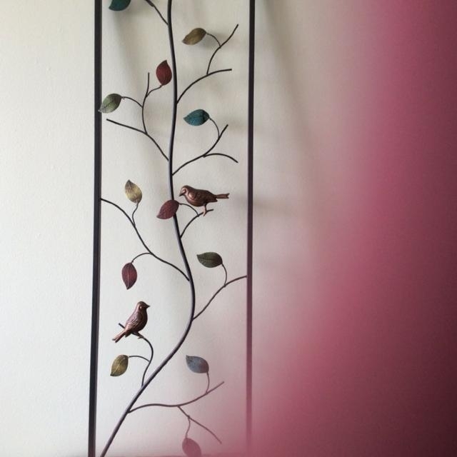 Modest Ideas Vertical Metal Wall Art Best One Is Branches And Birds With Regard To Vertical Metal Wall Art (Photo 1 of 25)